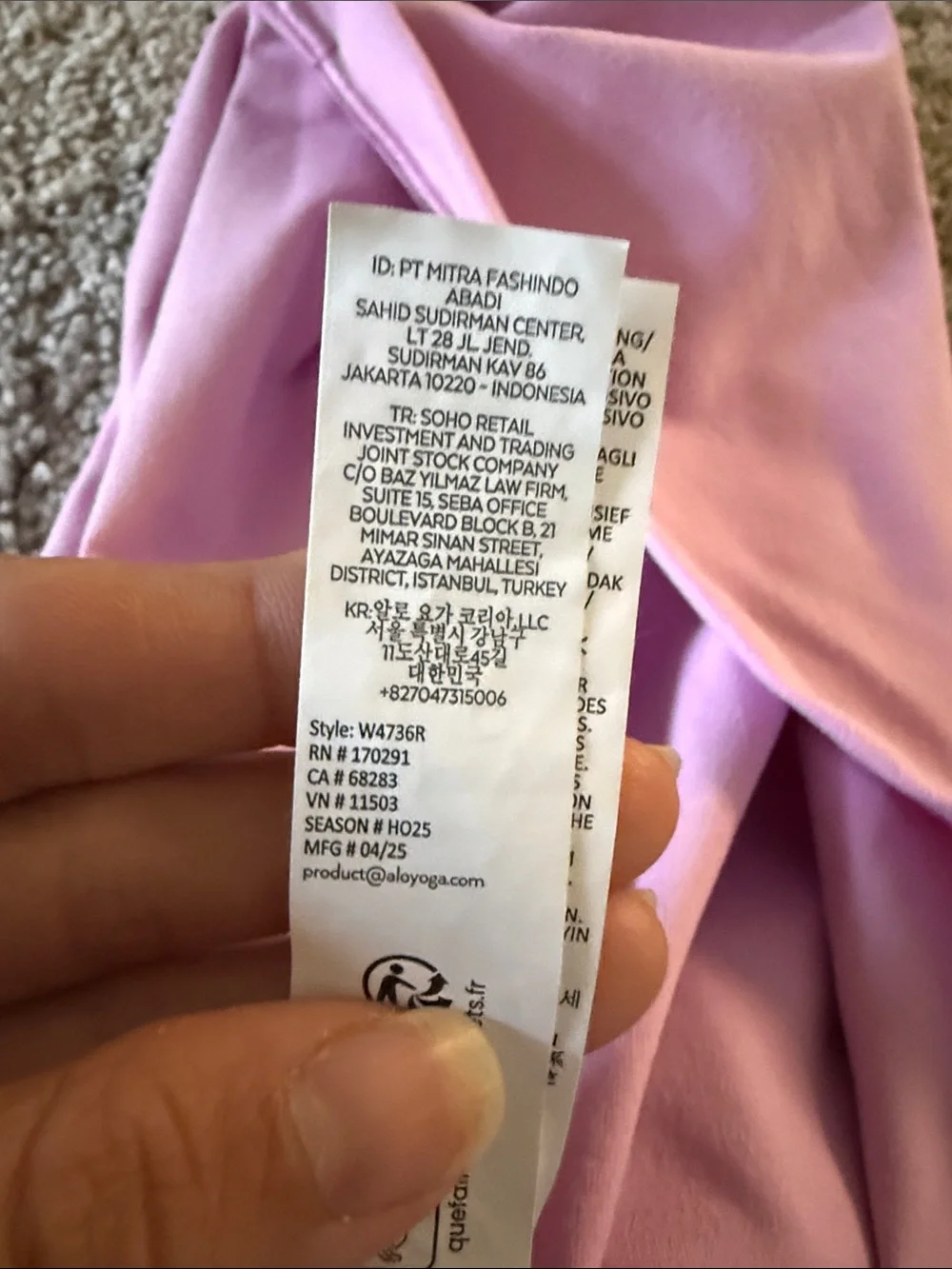 LIKE NEW ALO Alosoft Sincere Fitted Jacket, Candy Heart Pink, size S
